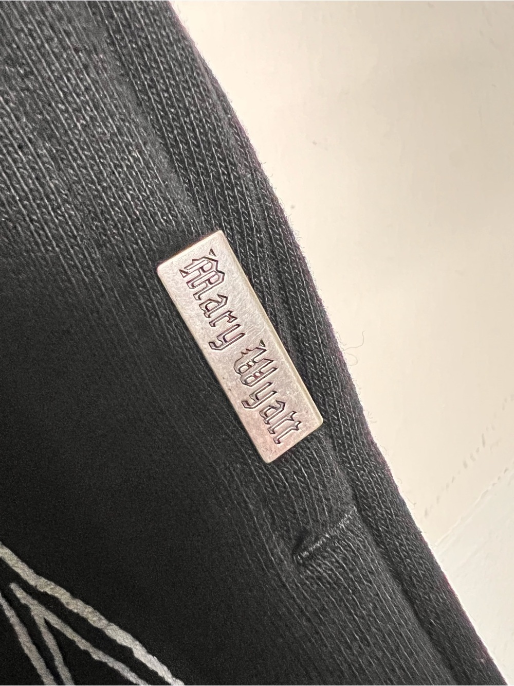 New Mary Wyatt Black Midnight Tribal Metal Sweatpants XL - Picture 9 of 11